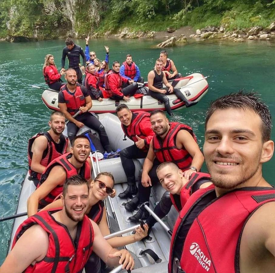 Готель Rafting Camp Tara 87 Hum Екстер'єр фото