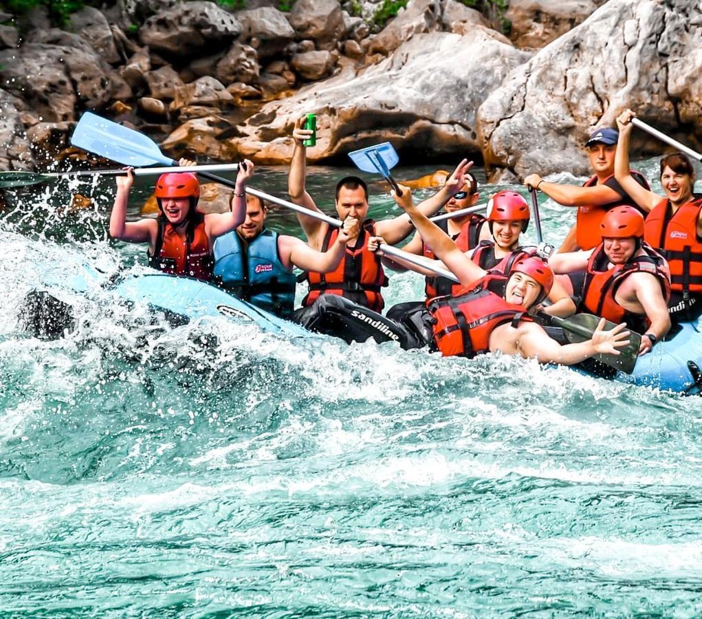 Готель Rafting Camp Tara 87 Hum Екстер'єр фото