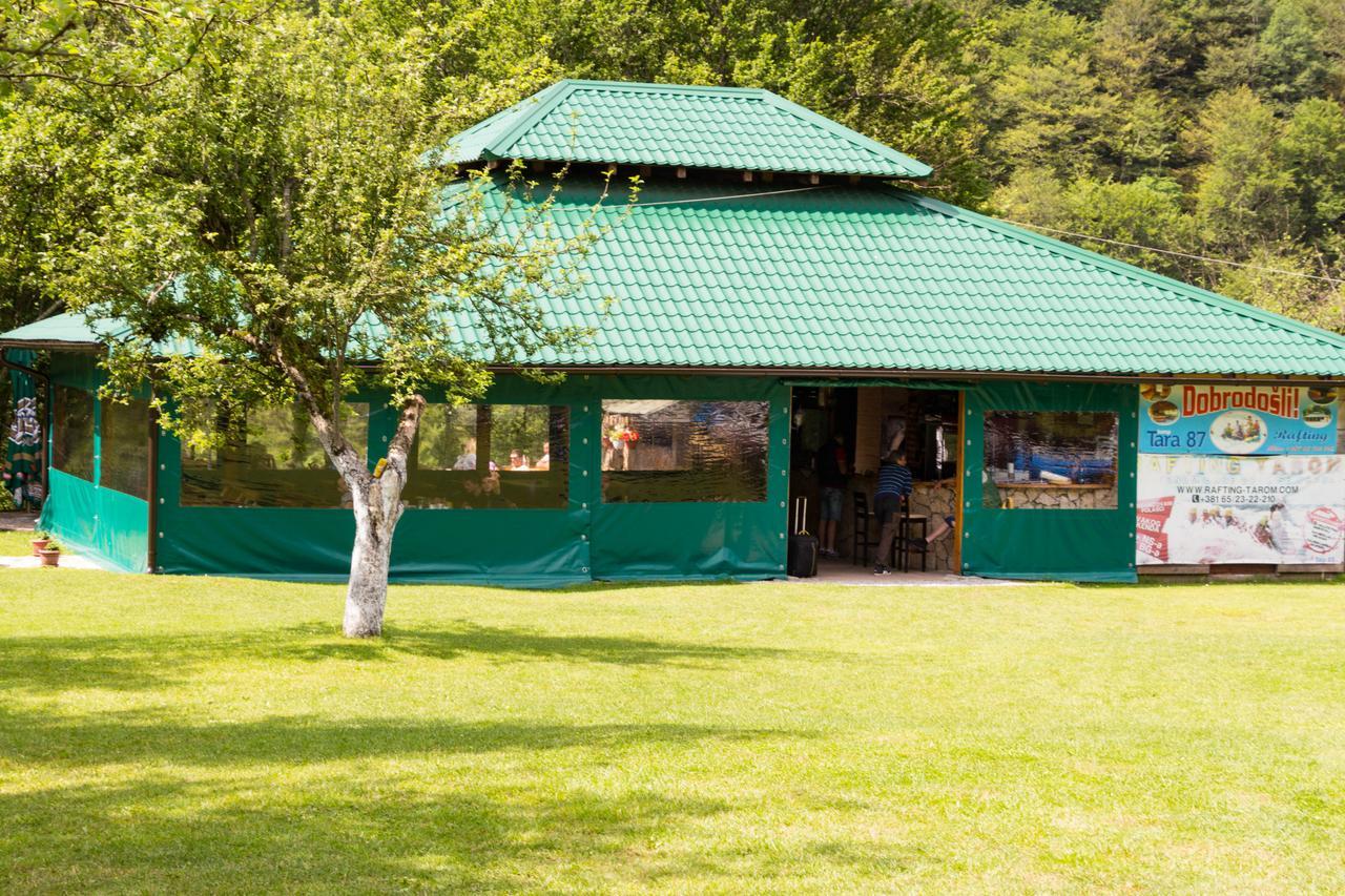 Готель Rafting Camp Tara 87 Hum Екстер'єр фото